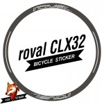 Road Bicycle Wheels Rim Decal Stickers for ROVAL CX32 CX40 CX50 CX60